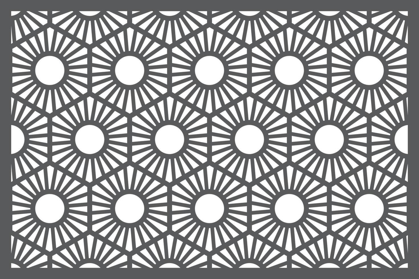 Jali Design for Graphic and Plywood, Partition, Cnc Router Design Foamsheet, Acrylic and CNC Machine Cutting, EPS File. vector