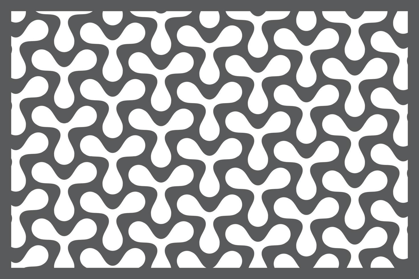 Jali Design for Graphic and Plywood, Partition, Cnc Router Design Foamsheet, Acrylic and CNC Machine Cutting, EPS File. vector