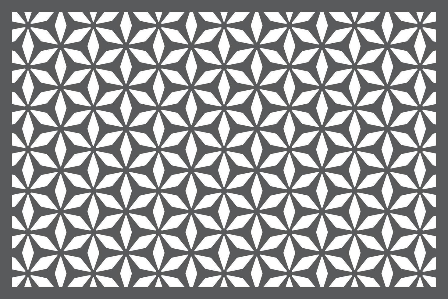 Jali Design for Graphic and Plywood, Partition, Cnc Router Design Foamsheet, Acrylic and CNC Machine Cutting, EPS File. vector