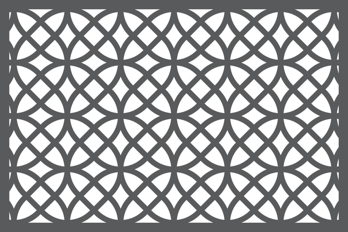 Jali Design for Graphic and Plywood, Partition, Cnc Router Design Foamsheet, Acrylic and CNC Machine Cutting, EPS File. vector
