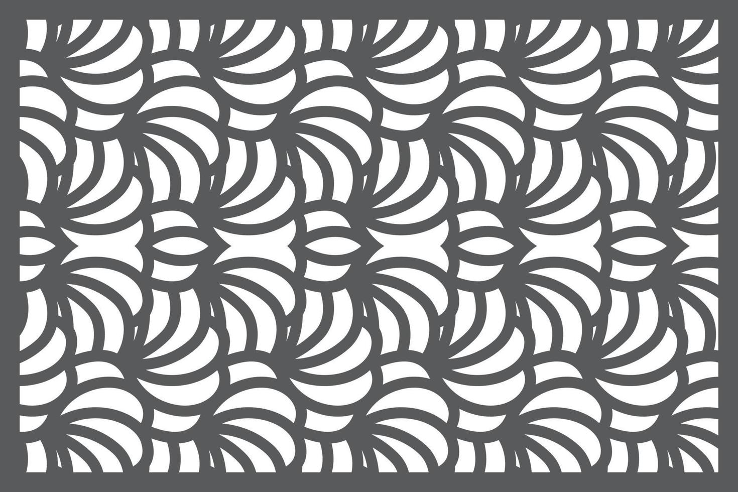 Jali Design for Graphic and Plywood, Partition, Cnc Router Design Foamsheet, Acrylic and CNC Machine Cutting, EPS File. vector