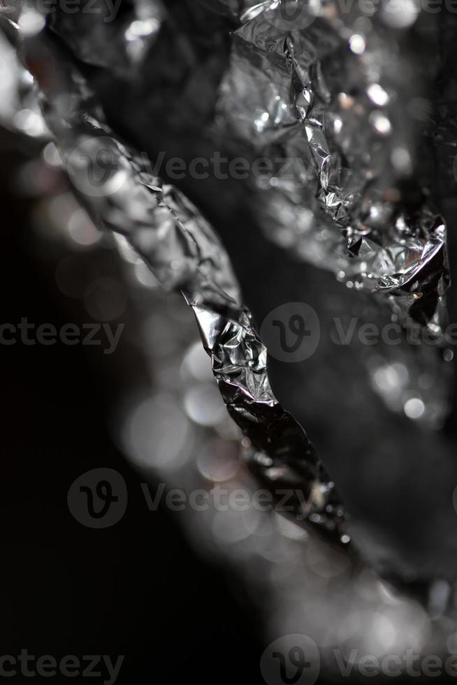 Aluminum foliage abstracts pictures close up modern background high quality big size print photo