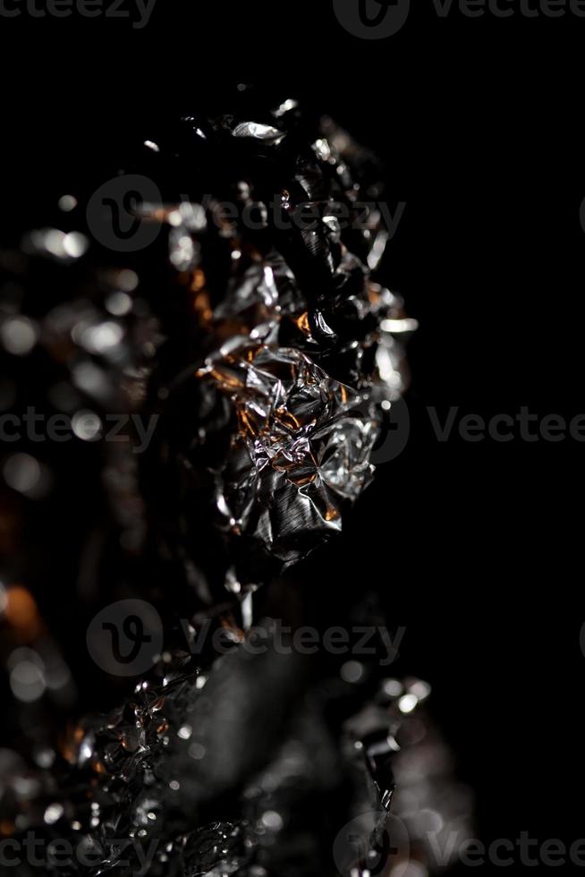 Aluminum foliage abstracts pictures close up modern background high quality big size print photo