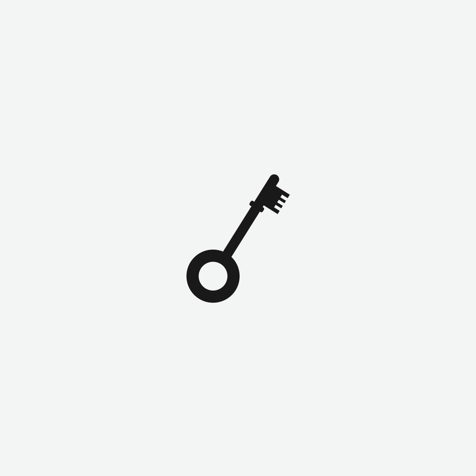 key icon vector