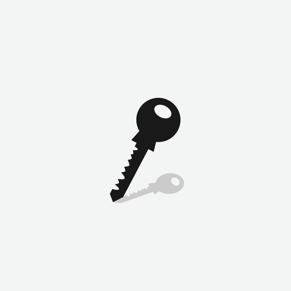 vector de icono de llave