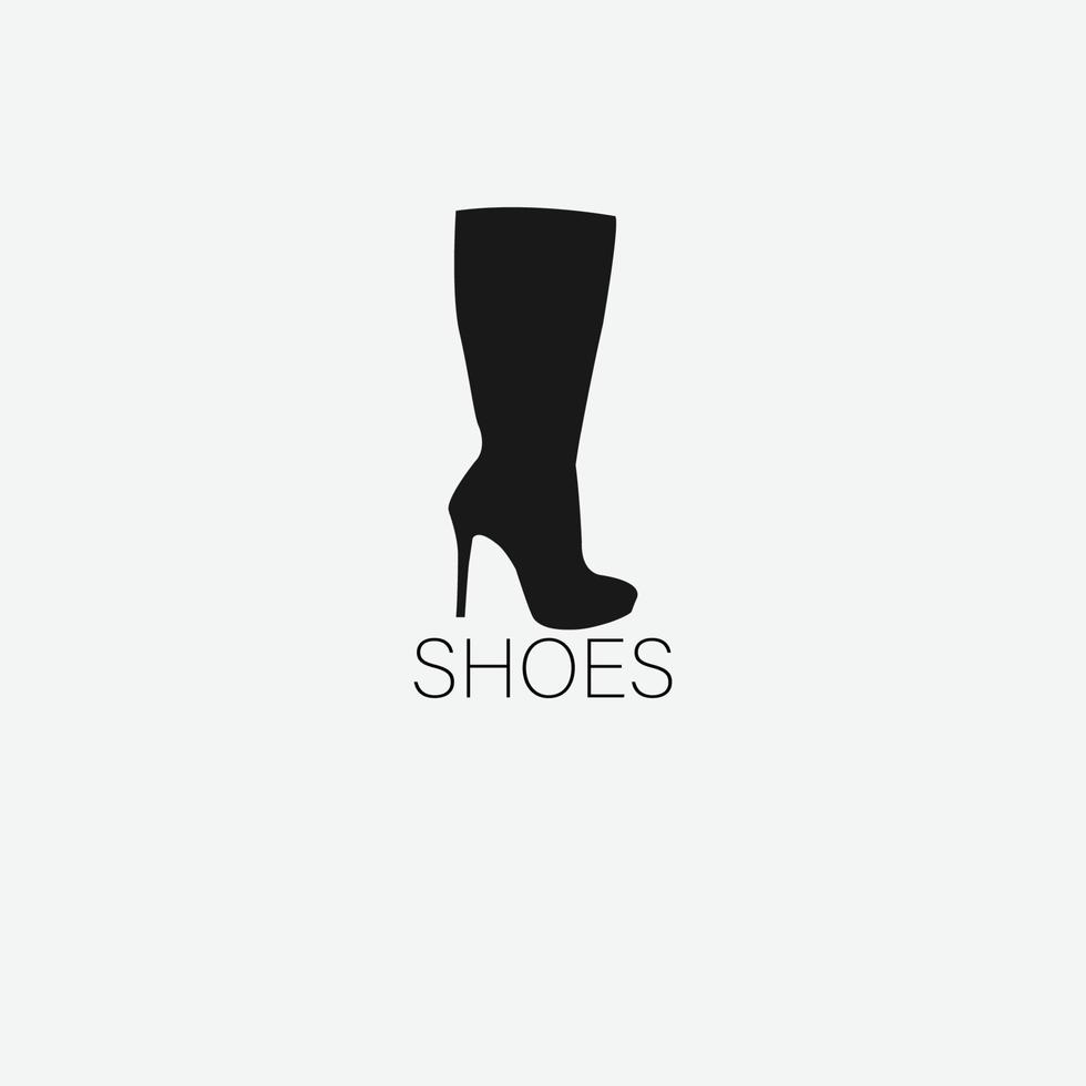 zapatos icono vector