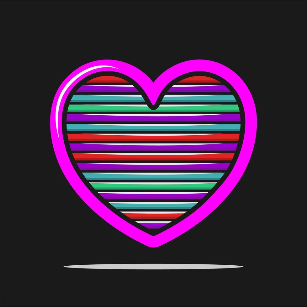 Love vector illustration art