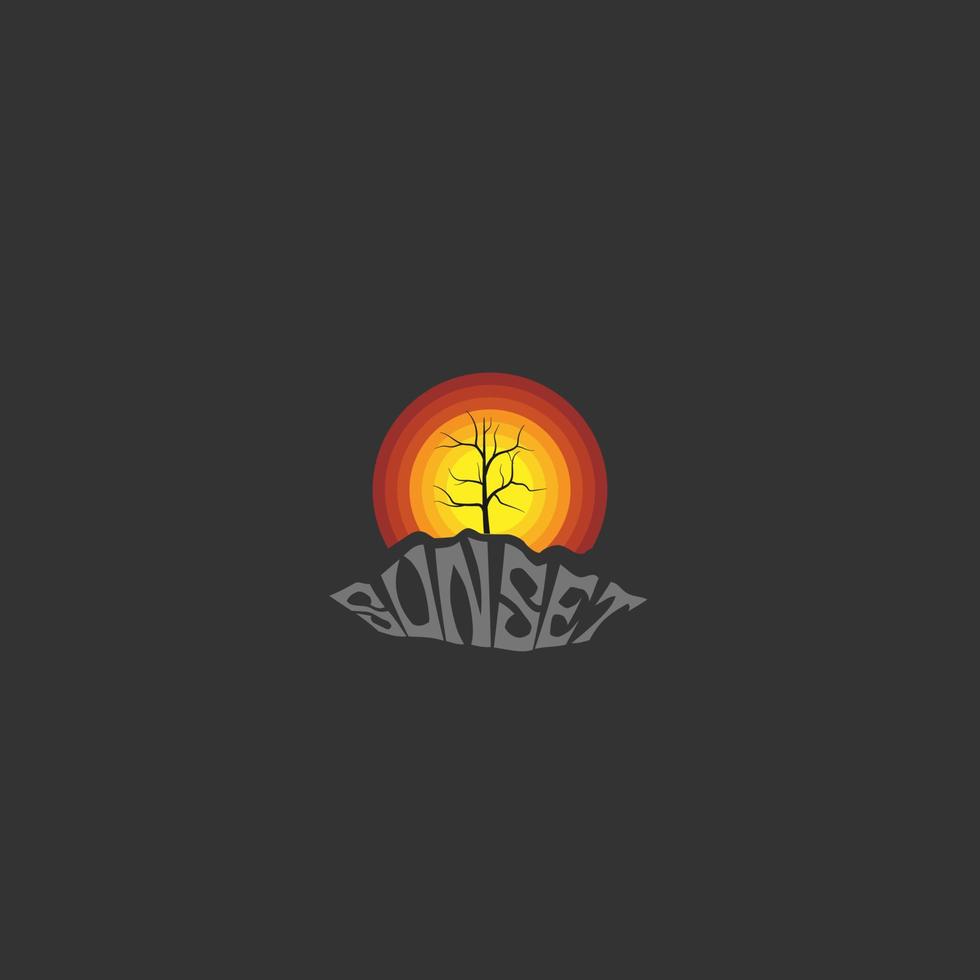 sun. summer logo vector