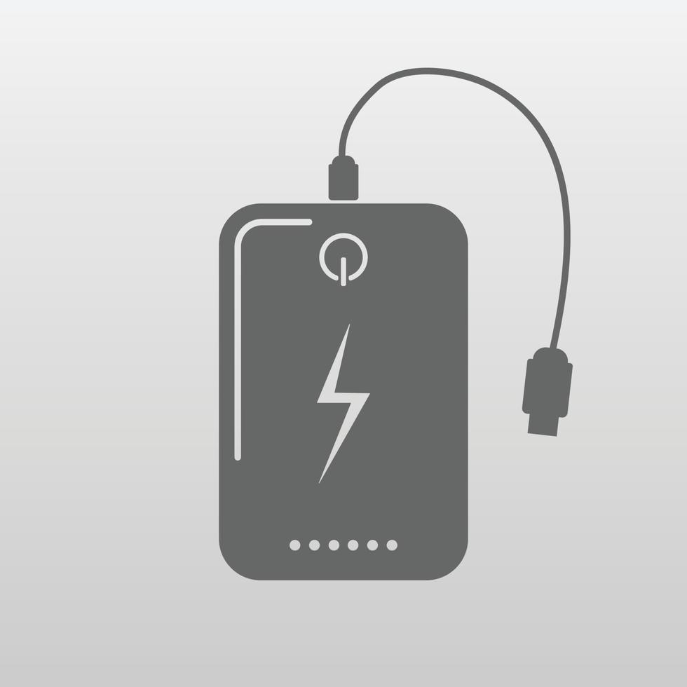 powerbank icon vector