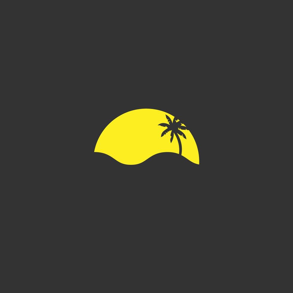 sun. summer logo vector