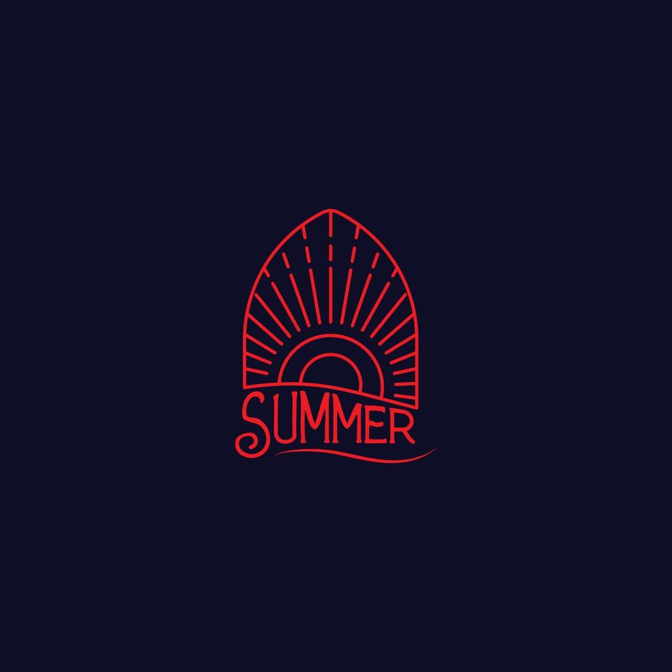 Dom. verano logo vector