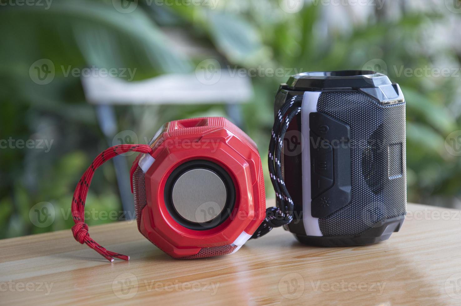 mini portable speaker, bluetooth speaker photo