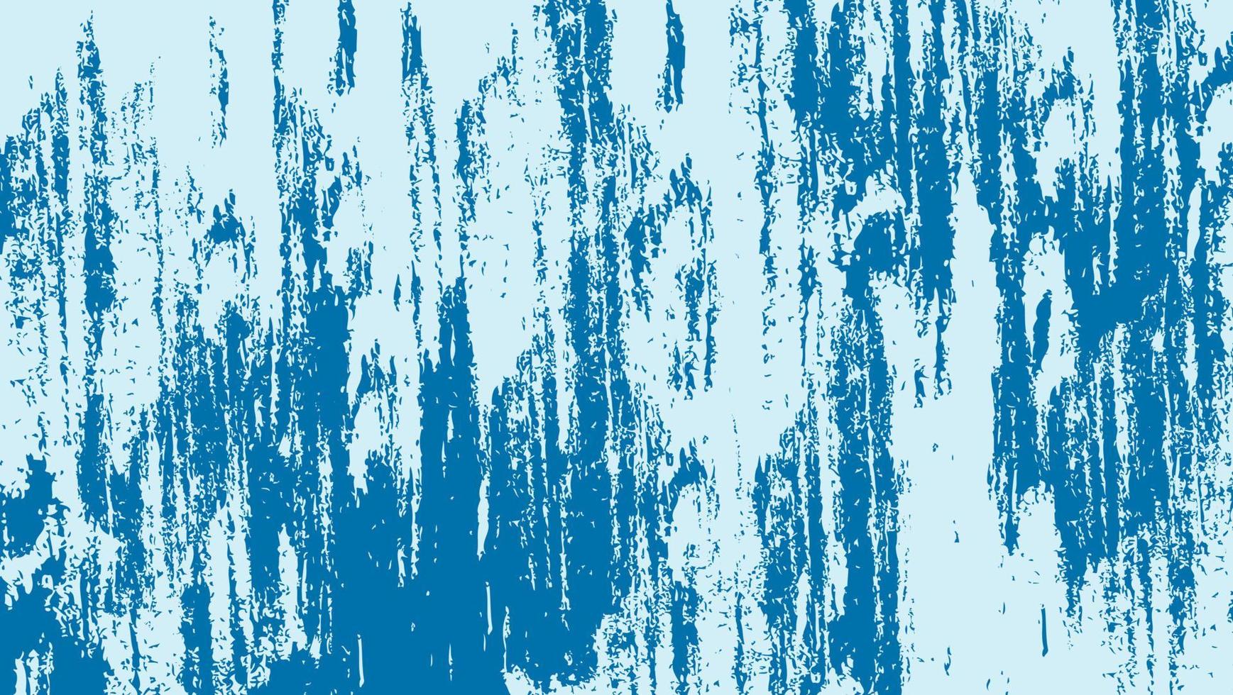 Abstract Rough Grunge Blue Texture Background Design vector
