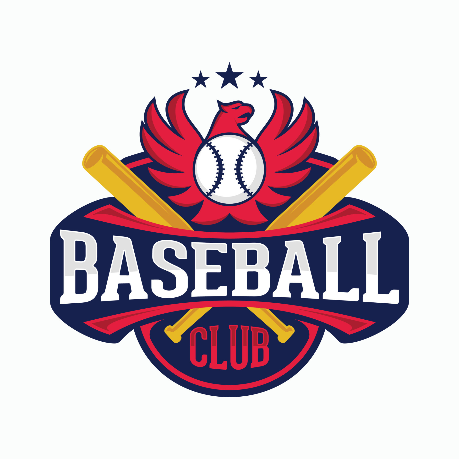 Baseball Club vector logo emblem design for sport team 20203942 Vector