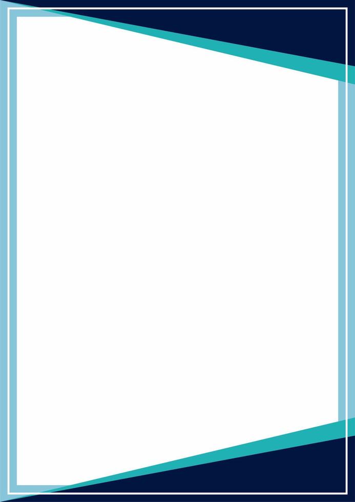 Blue and white background color with stripe line shape. Suitable for social media post and web internet ads. Template layout. Frame, boarder for text, picture, advertisement. Empty space. vector