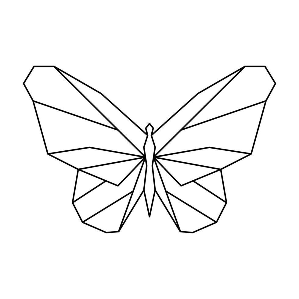 mariposa icono con hojas. monarca icono. vector