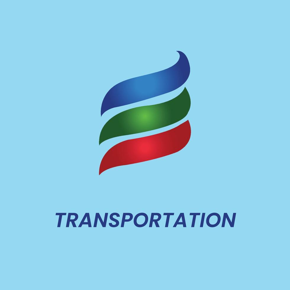 gratis vector transporte logo diseño paquete