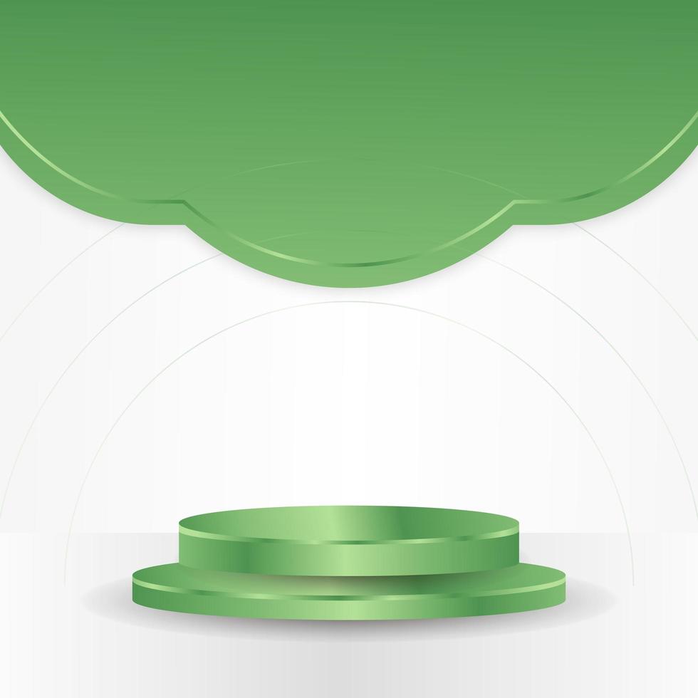 Set of elegant design backgrounds with attractive color podiums, vector design for marketing or sales promotion. photo
