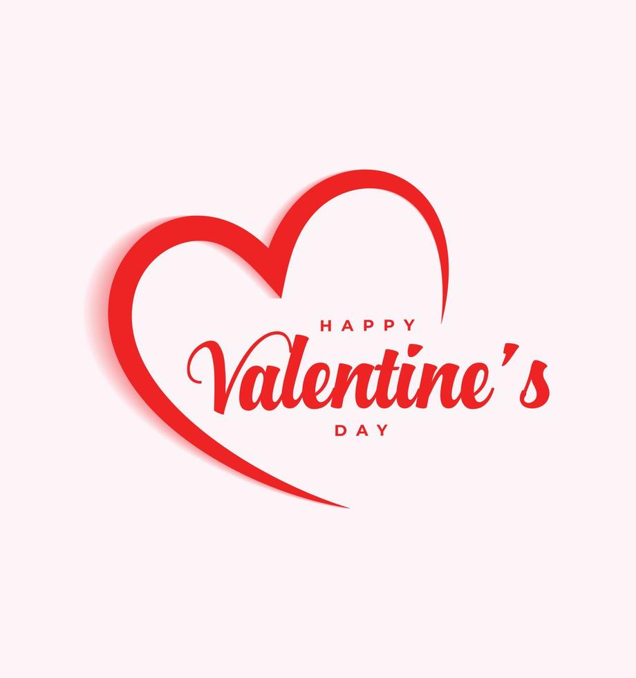 Flat Valentines Day Vector