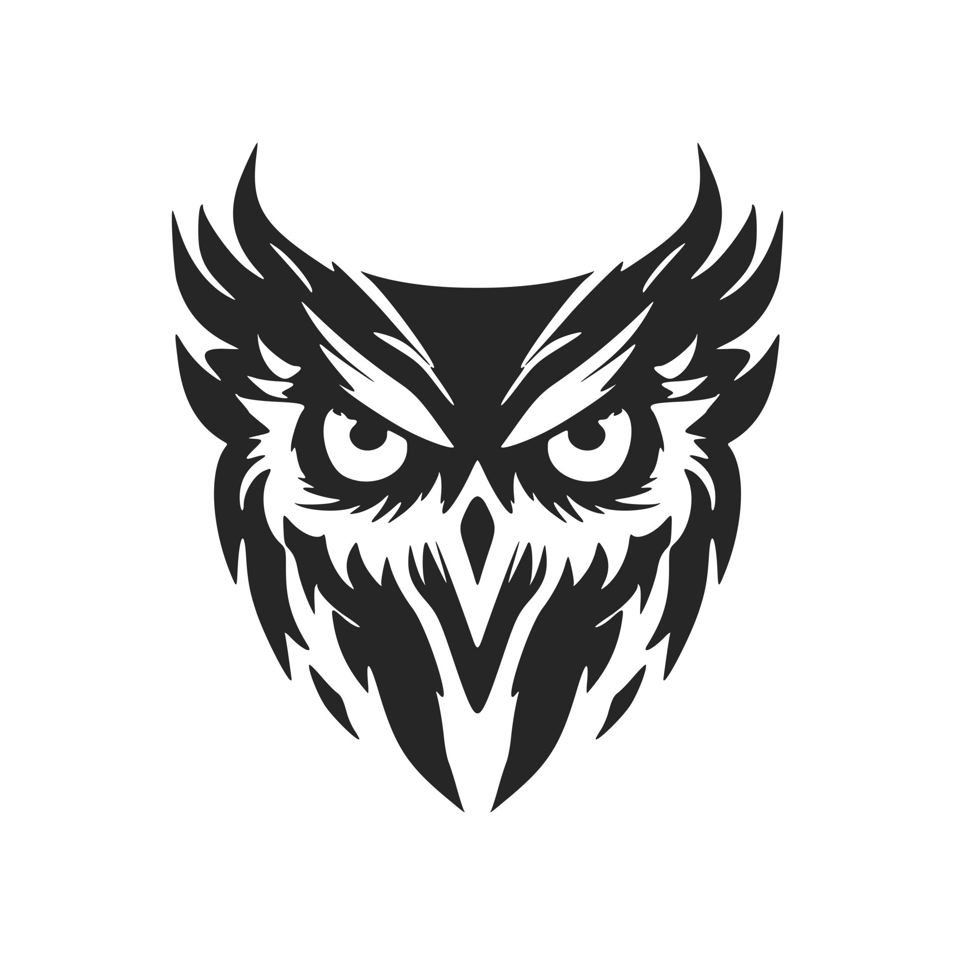 the-exquisite-black-owl-logo-isolated-on-a-white-background-20205823