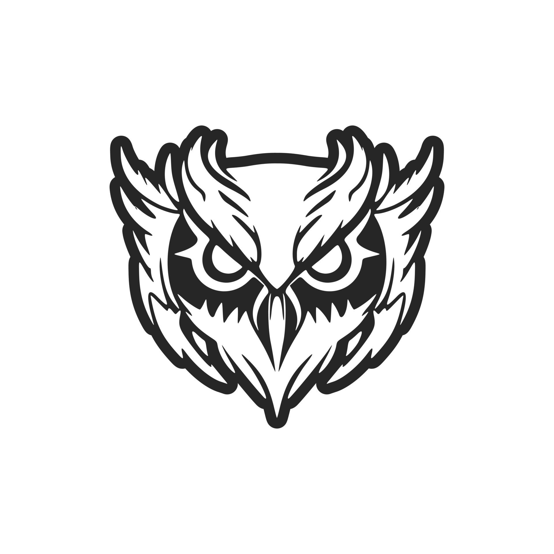 stylish-simple-black-owl-logo-isolated-on-a-white-background-20205951