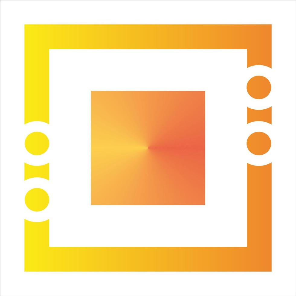 Unique backgriund with simple frame vector