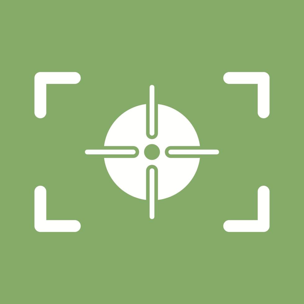 Unique Focus Horizontal Vector Icon