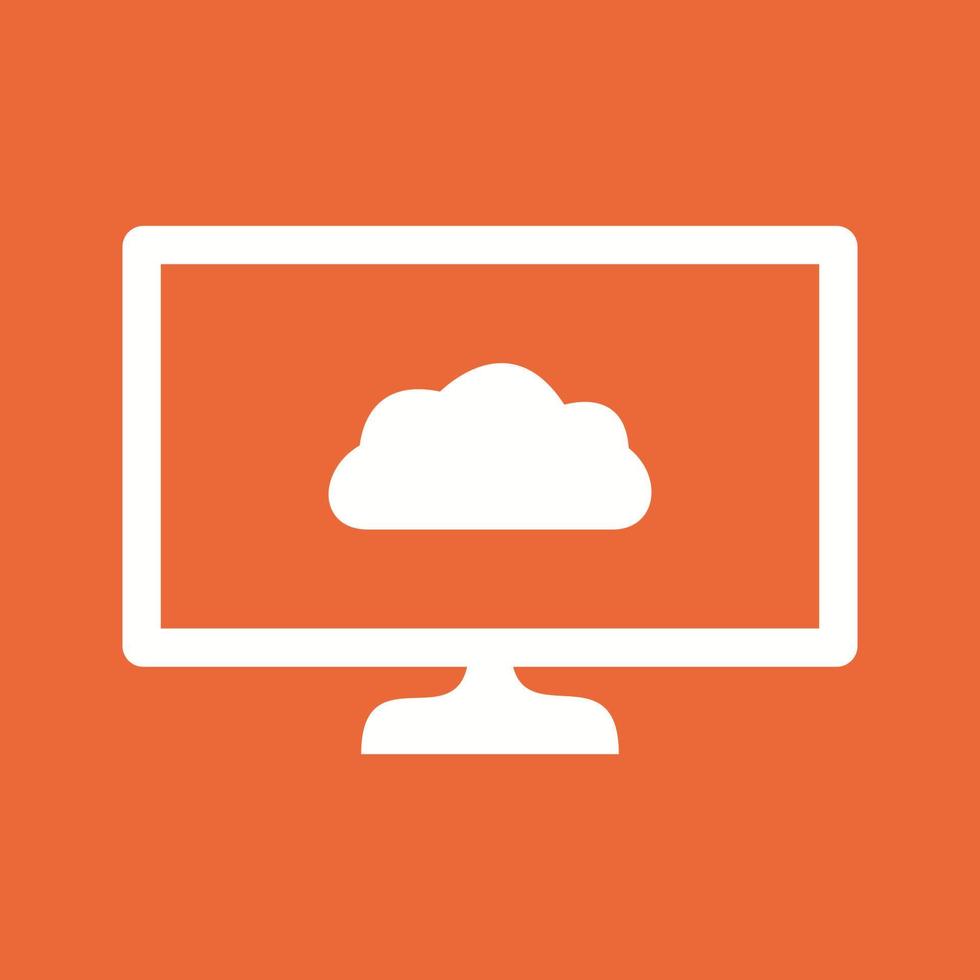 Unique Cloud System Vector Icon