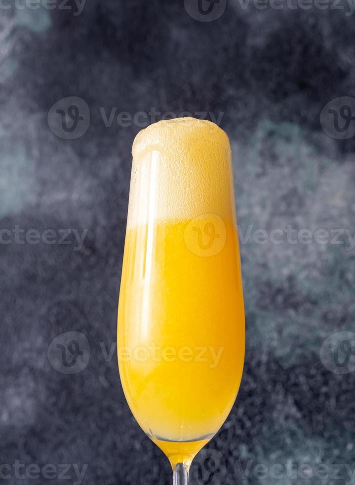 Mango Mimosa cocktail photo