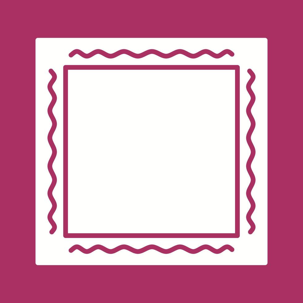 Unique Frame Vector Icon