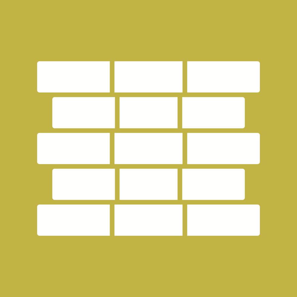 Unique Bricks Vector Icon