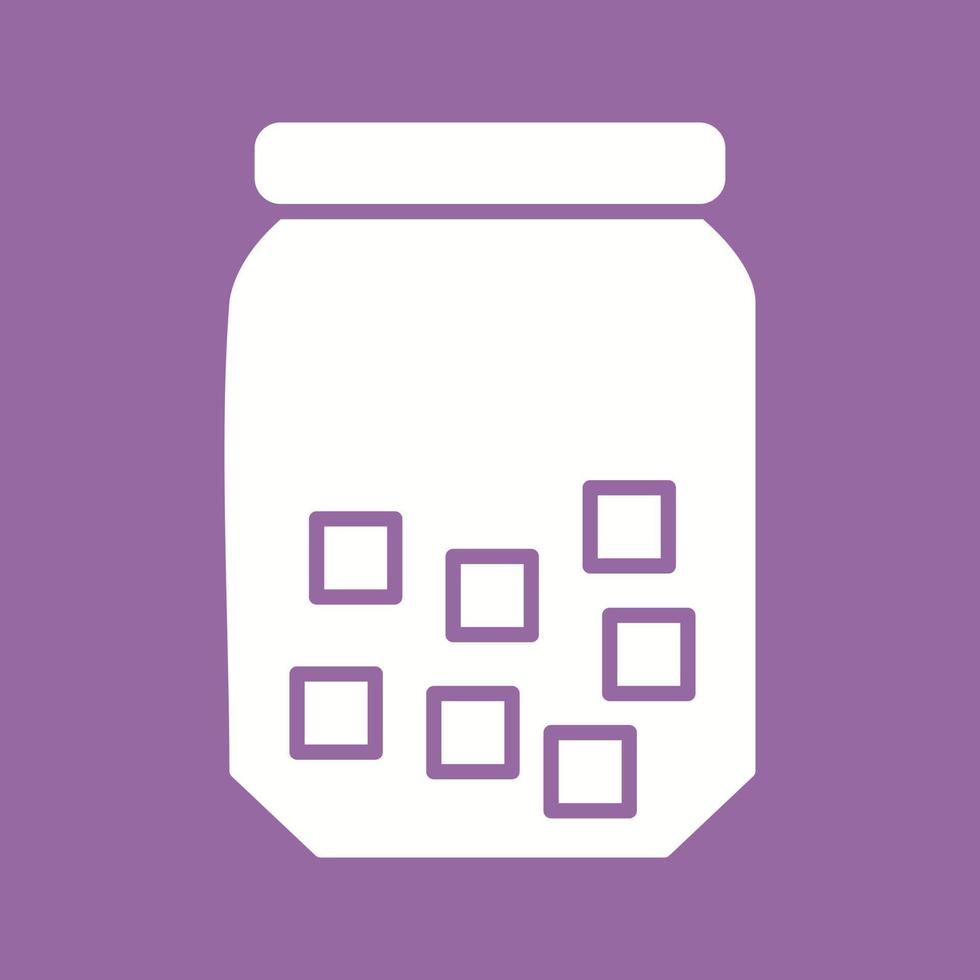 Sugar Bottle Vector Icon