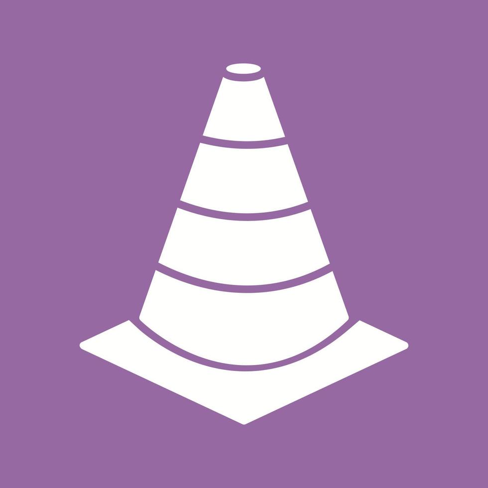 Unique Cone Vector Icon