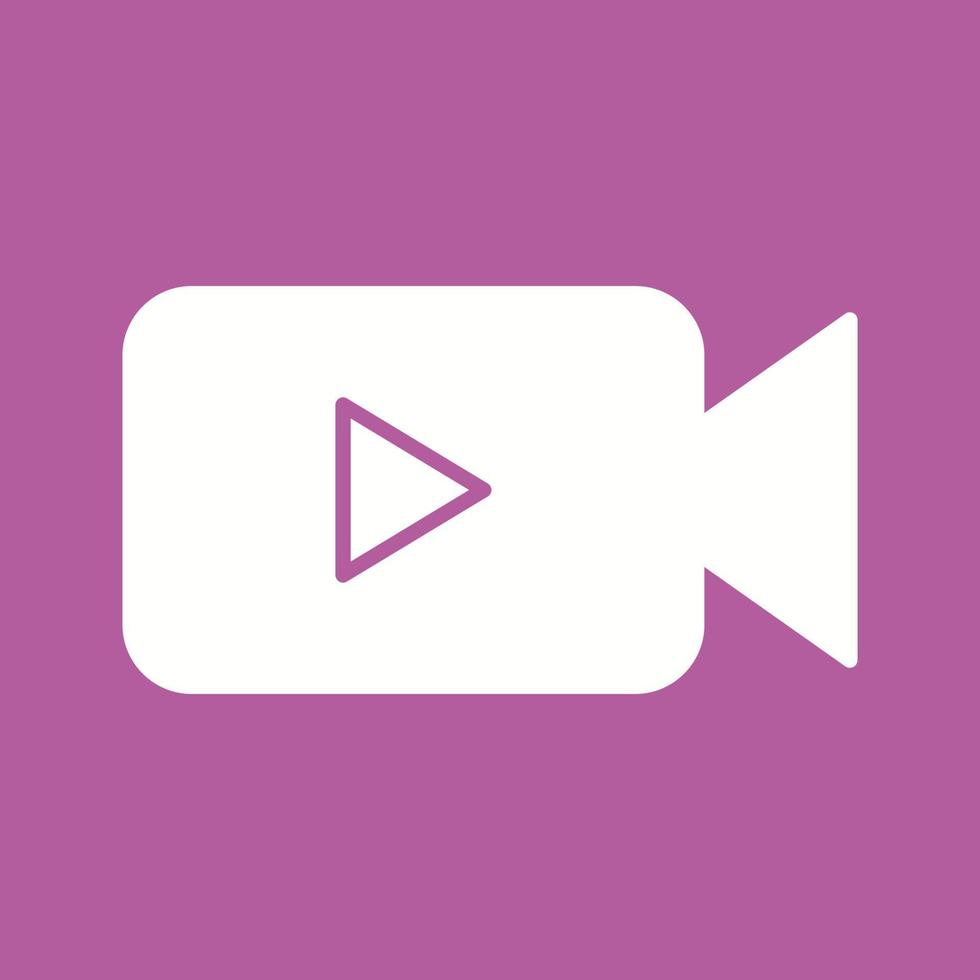 Unique Video Vector Icon