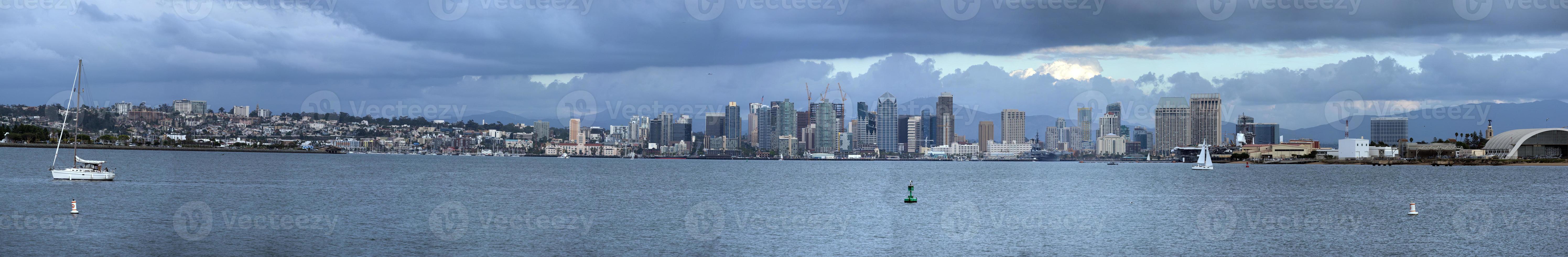 san diego view cityscape panorama photo