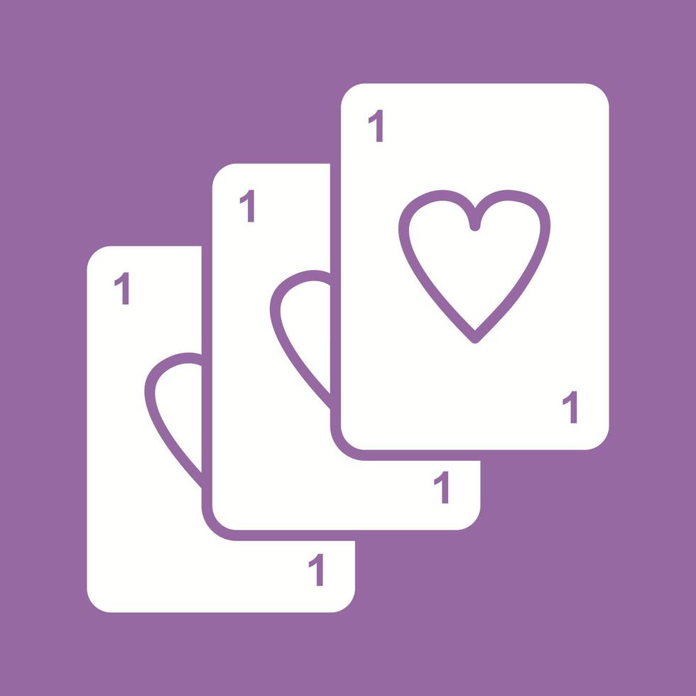 Unique Deck of Cards Vector Icon