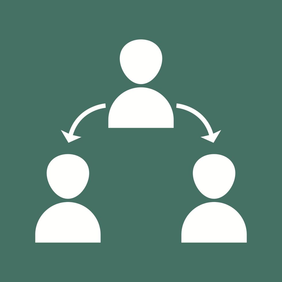 Unique Connected Users Vector Icon
