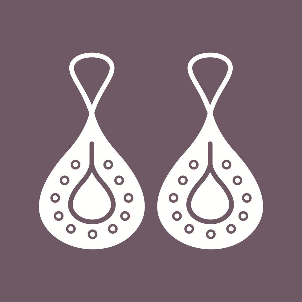 Earring Vector Icon