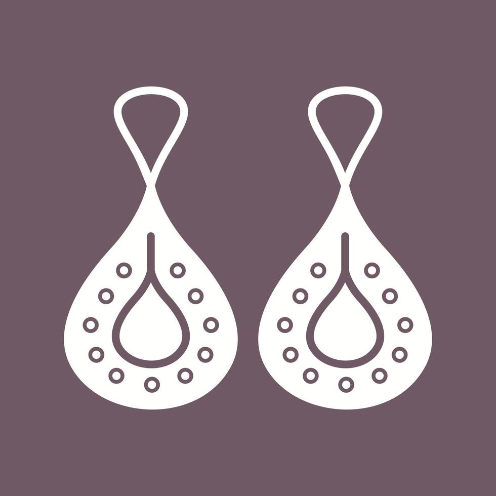 Earring Vector Icon