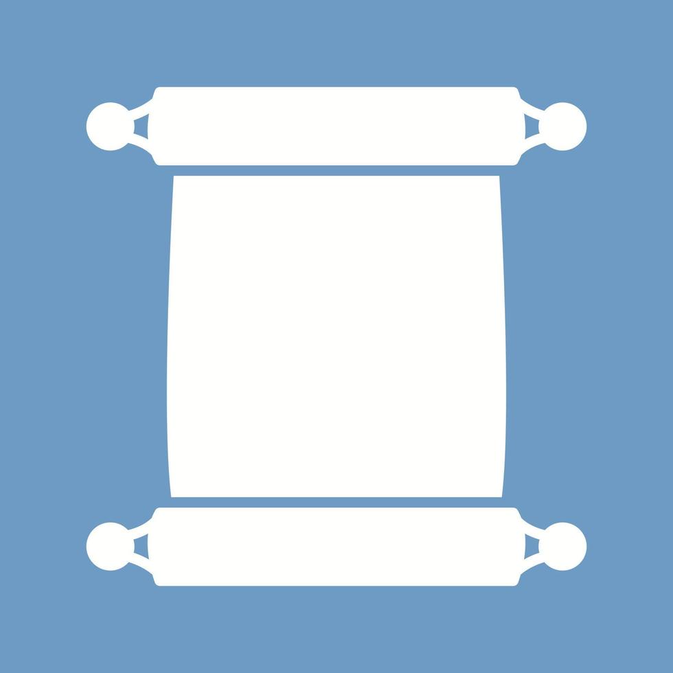 Scroll of Paper Vector Icon