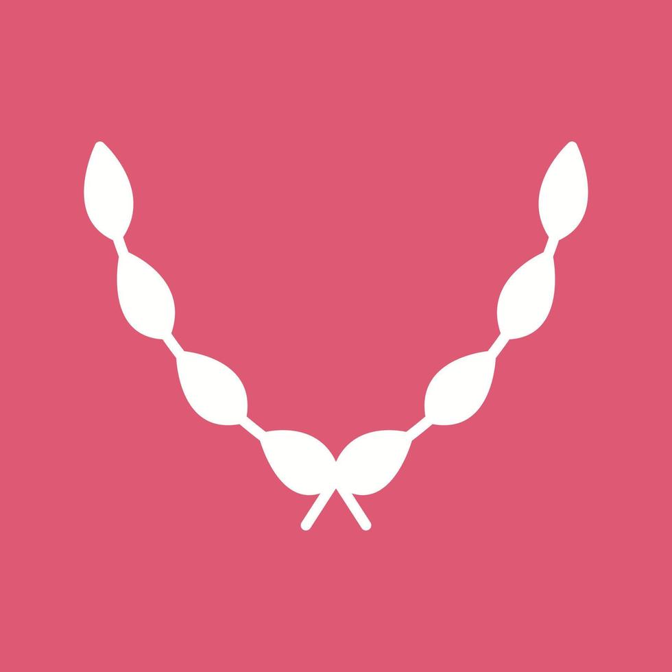 Leaves Wreath Vector Icon