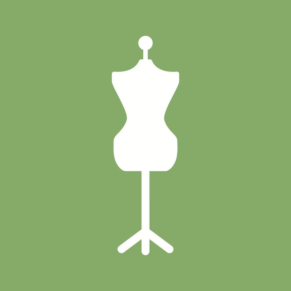 icono de vector de soporte de vestido