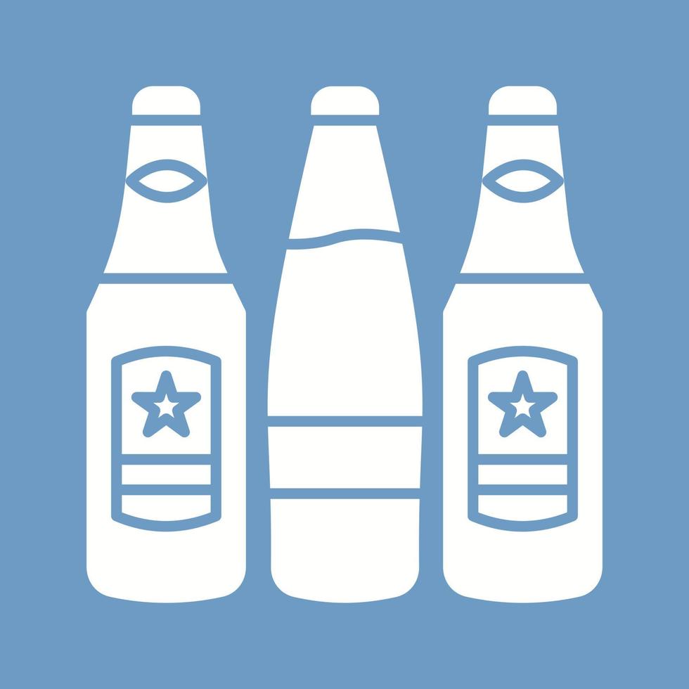 Beer Bottles Vector Icon
