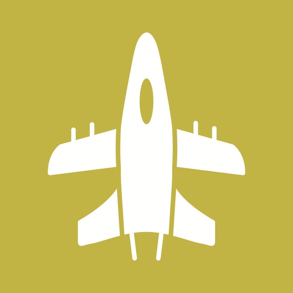 Military Plane Vector Icon