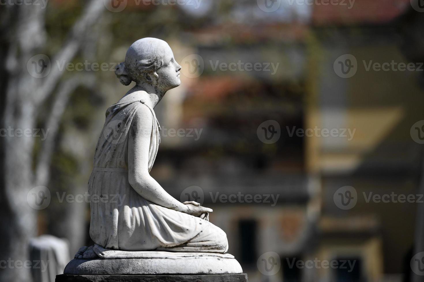 Inglés cementerio en florencia maravilloso estatuas 20207300 Foto de