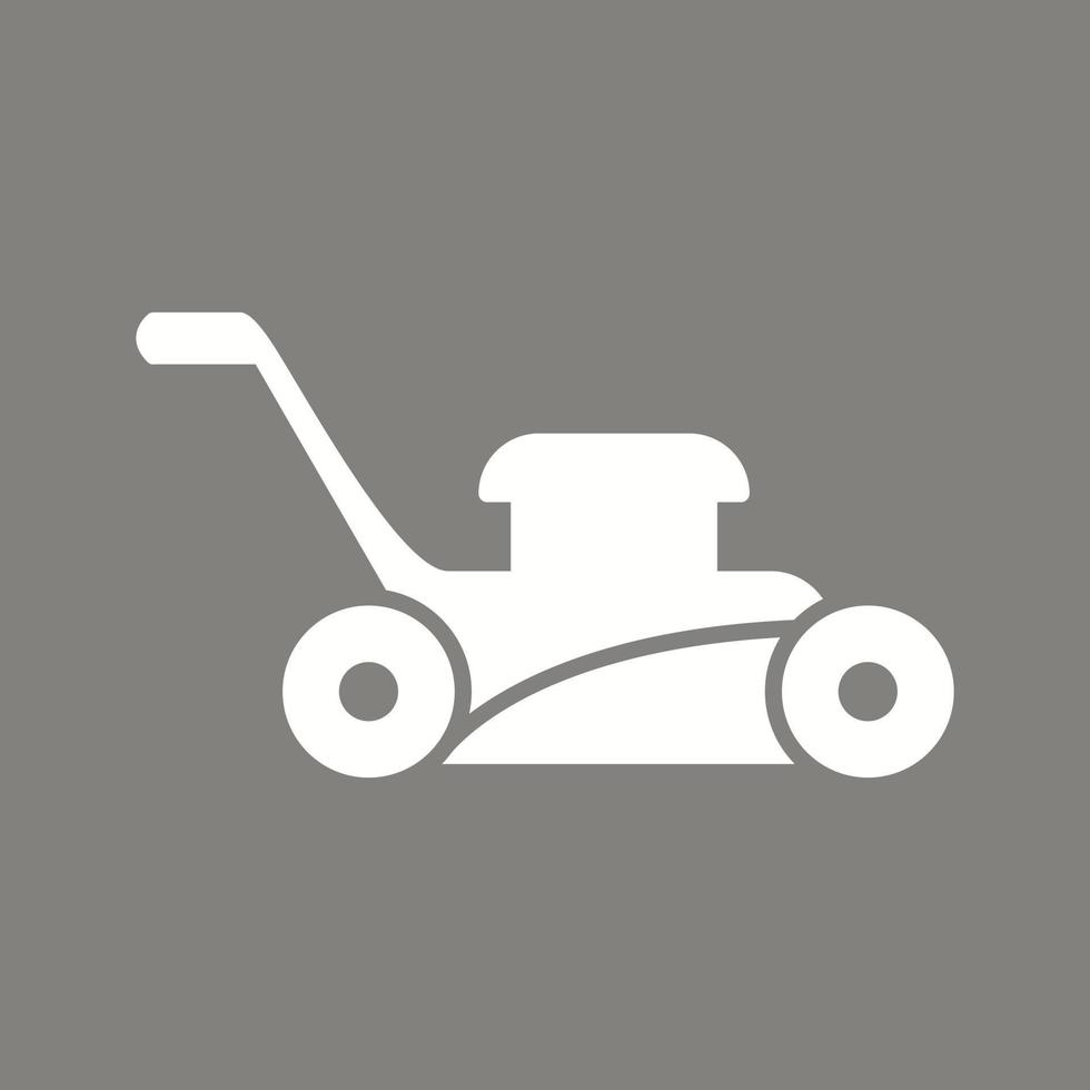 Lawn Mower Vector Icon