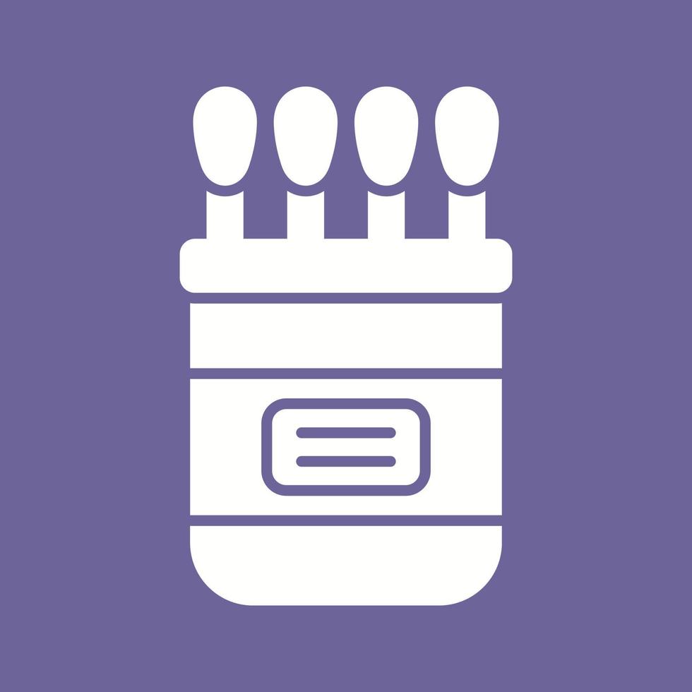 Cotton buds Vector Icon