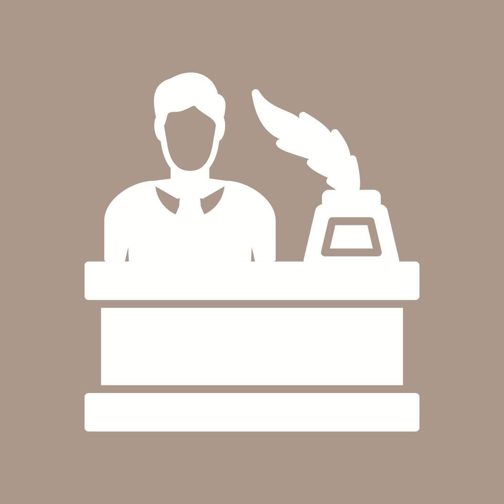 magistrate Vector Icon