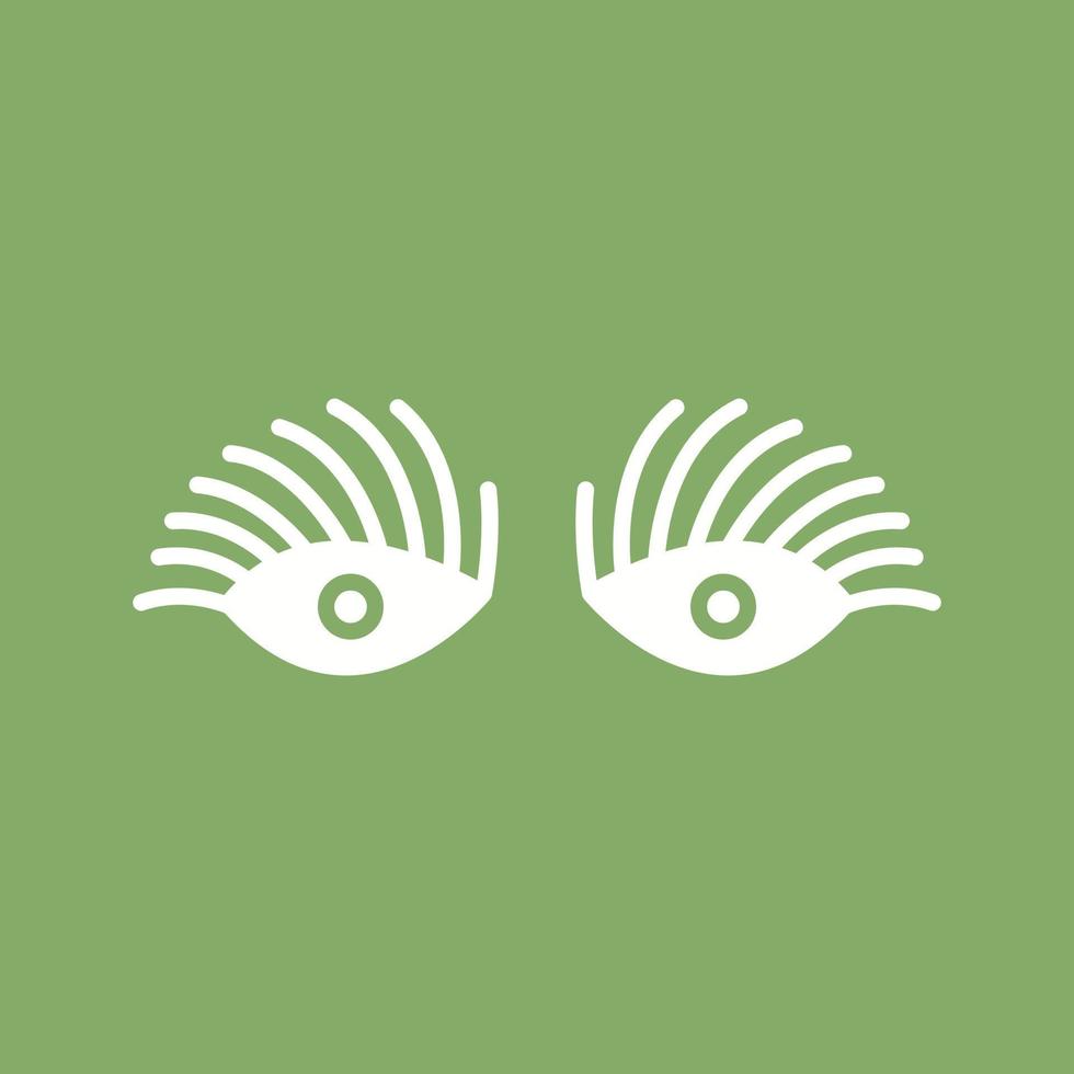 Longlashes Vector Icon