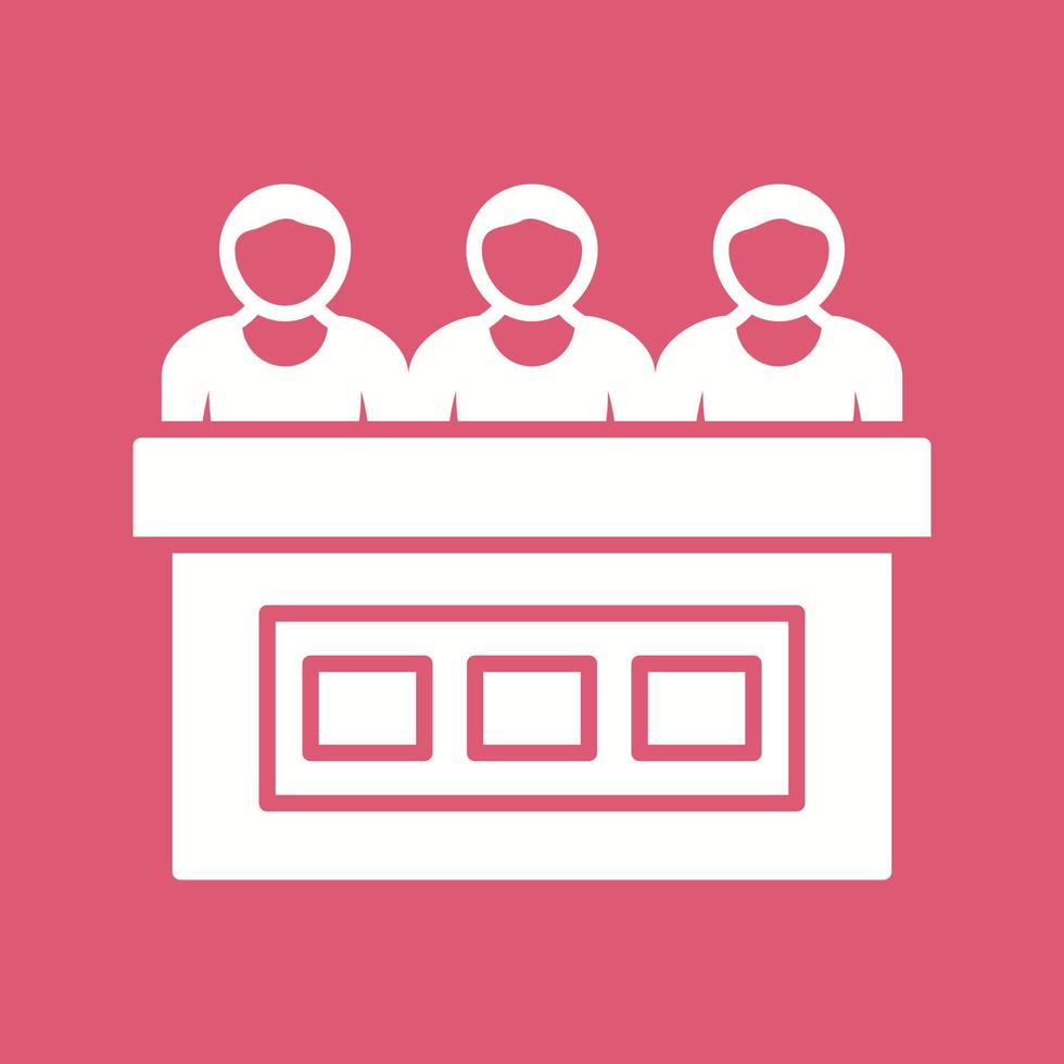 Jury Vector Icon